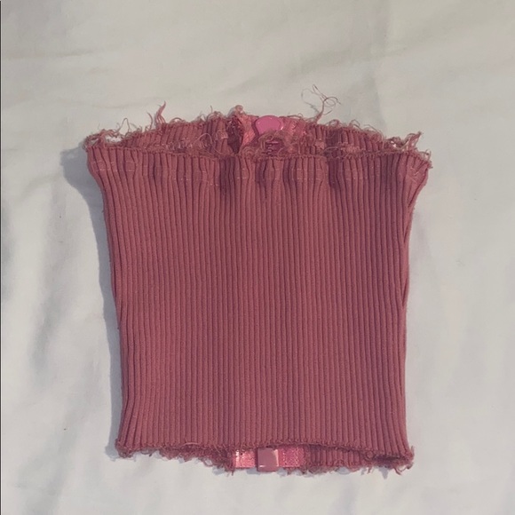 Fashion Nova Tube Top Crop - Picture 3 of 3